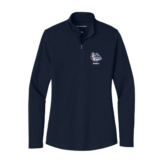 Gonzaga - NCAA Men's Basketball : Javon Bennett - Women's Lightweight Quarter Zip Jacket-0