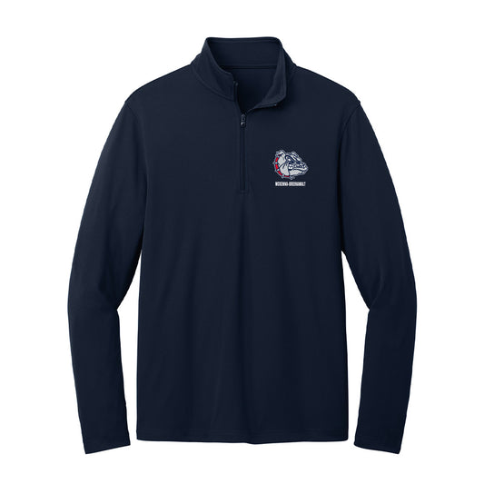 Gonzaga - NCAA Men's Soccer : Damoni McKenna-Greenawalt - Lightweight Quarter Zip Jacket-0