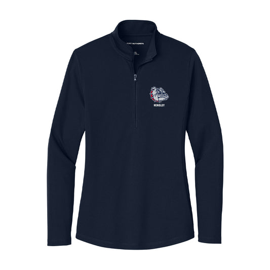 Gonzaga - NCAA Women's Soccer : Emma Hensley - Women's Lightweight Quarter Zip Jacket-0