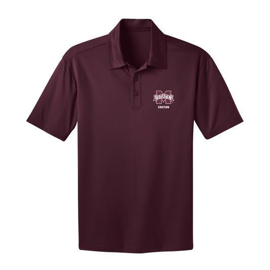 Mississippi State - NCAA Football : Jayden Cration - Activewear Polo Shirt-0