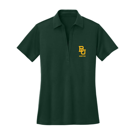 Baylor - NCAA Football : DeBraun Hampton - Women's Activewear Polo Shirt-0