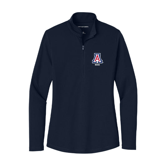 Arizona - NCAA Football : Ismail Mahdi - Women's Lightweight Quarter Zip Jacket-0