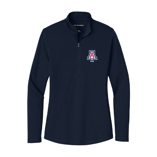 Arizona - NCAA Football : Mays Pese - Women's Lightweight Quarter Zip Jacket-0