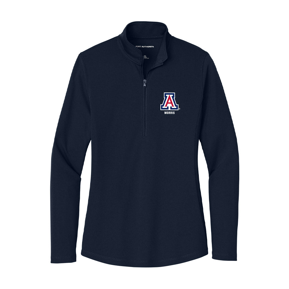 Arizona - NCAA Baseball : Patrick Morris - Women's Lightweight Quarter Zip Jacket-0