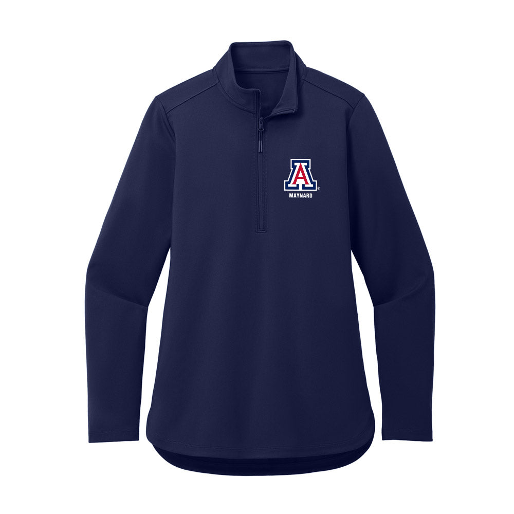 Arizona - NCAA Women's Soccer : Amanda Maynard - Women's Premium Quarter Zip Jacket-0