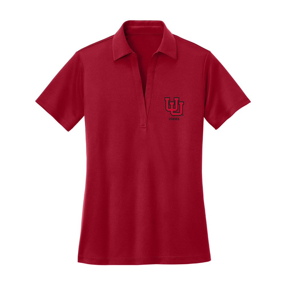 Utah - NCAA Men's Basketball : Malek Gomma - Women's Activewear Polo Shirt-0