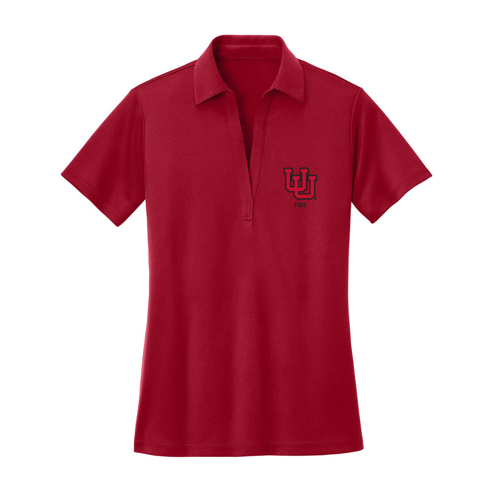 Utah - NCAA Baseball : Dillon Fine - Women's Activewear Polo Shirt-0