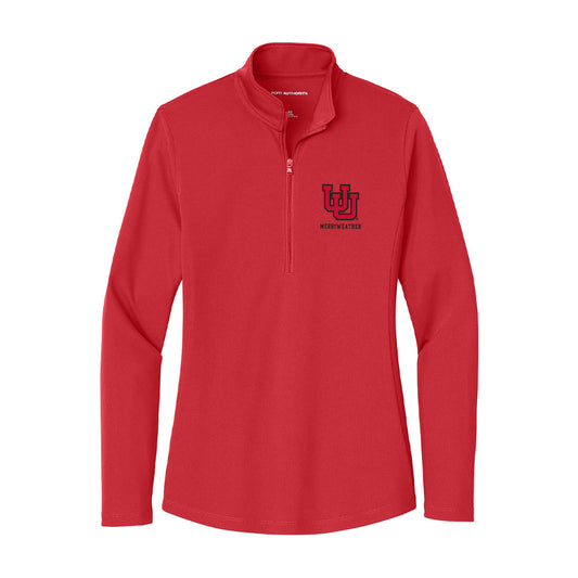 Utah - NCAA Football : Tobias Merriweather - Women's Lightweight Quarter Zip Jacket-0