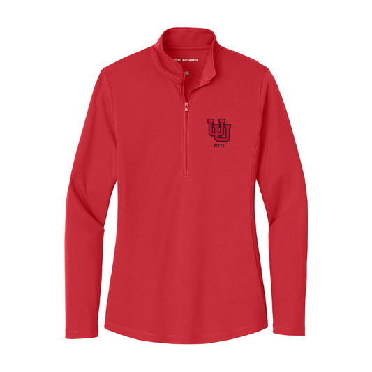 Utah - NCAA Football : Preston Pitts - Women's Lightweight Quarter Zip Jacket-0