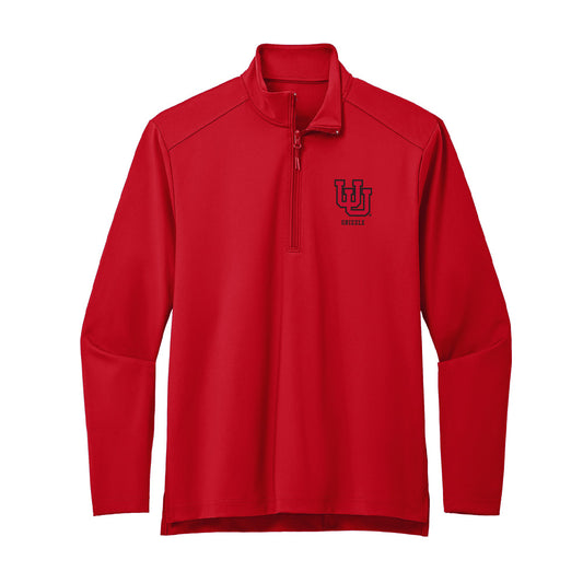 Utah - NCAA Women's Volleyball : Sierra Grizzle - Premium Quarter Zip Jacket-0