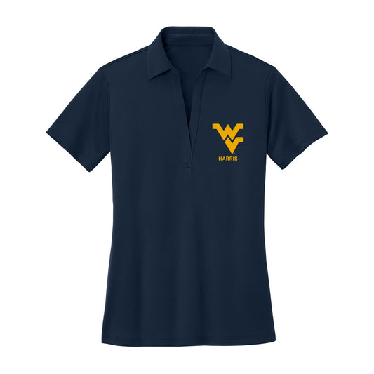 West Virginia - NCAA Women's Basketball : Kennedy Harris - Women's Activewear Polo Shirt-0