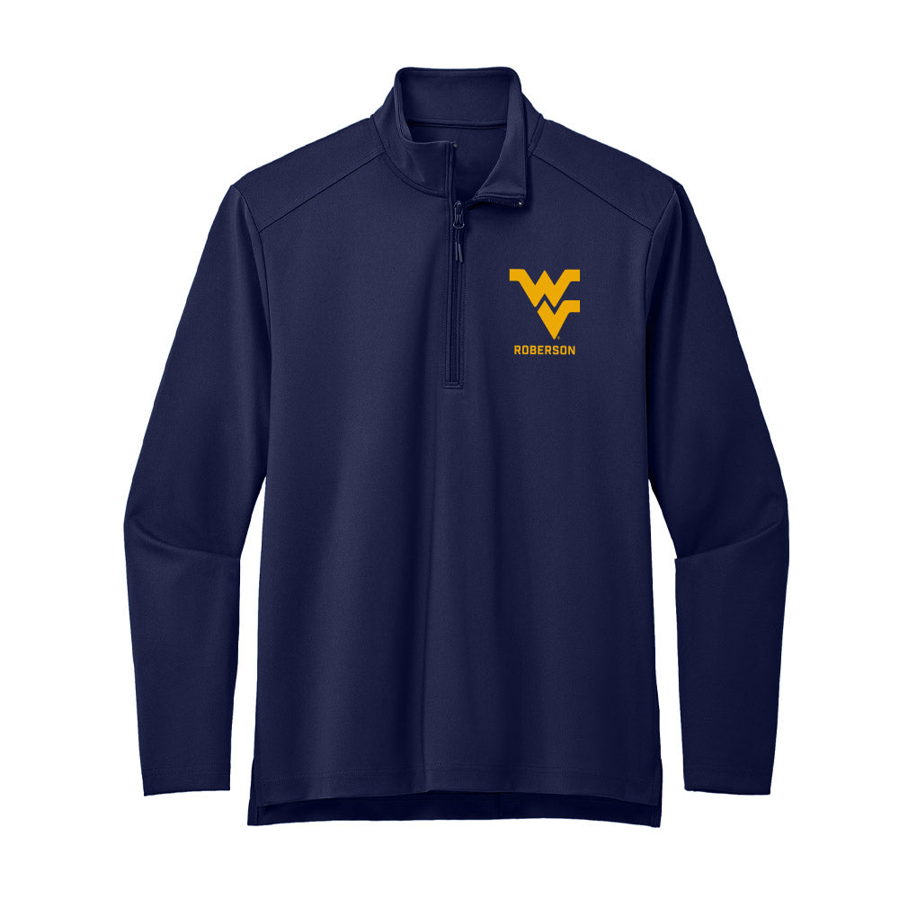 West Virginia - NCAA Football : Tim Roberson - Premium Quarter Zip Jacket-0