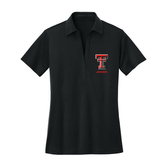 Texas Tech - NCAA Football : Jojo Johnson - Women's Activewear Polo Shirt-0