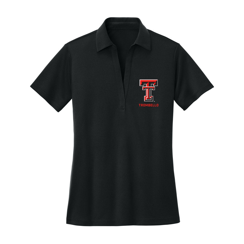 Texas Tech - NCAA Baseball : Brady Trombello - Women's Activewear Polo Shirt-0