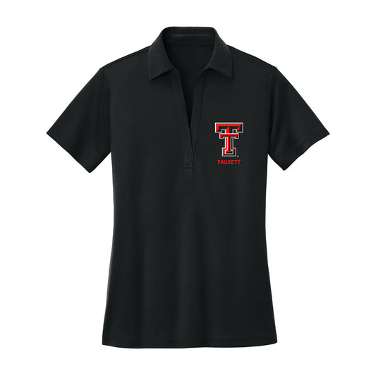 Texas Tech - NCAA Women's Volleyball : Ally Fausett - Women's Activewear Polo Shirt-0