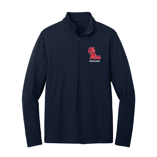Ole Miss - NCAA Women's Basketball : Cotie McMahon - Lightweight Quarter Zip Jacket-0