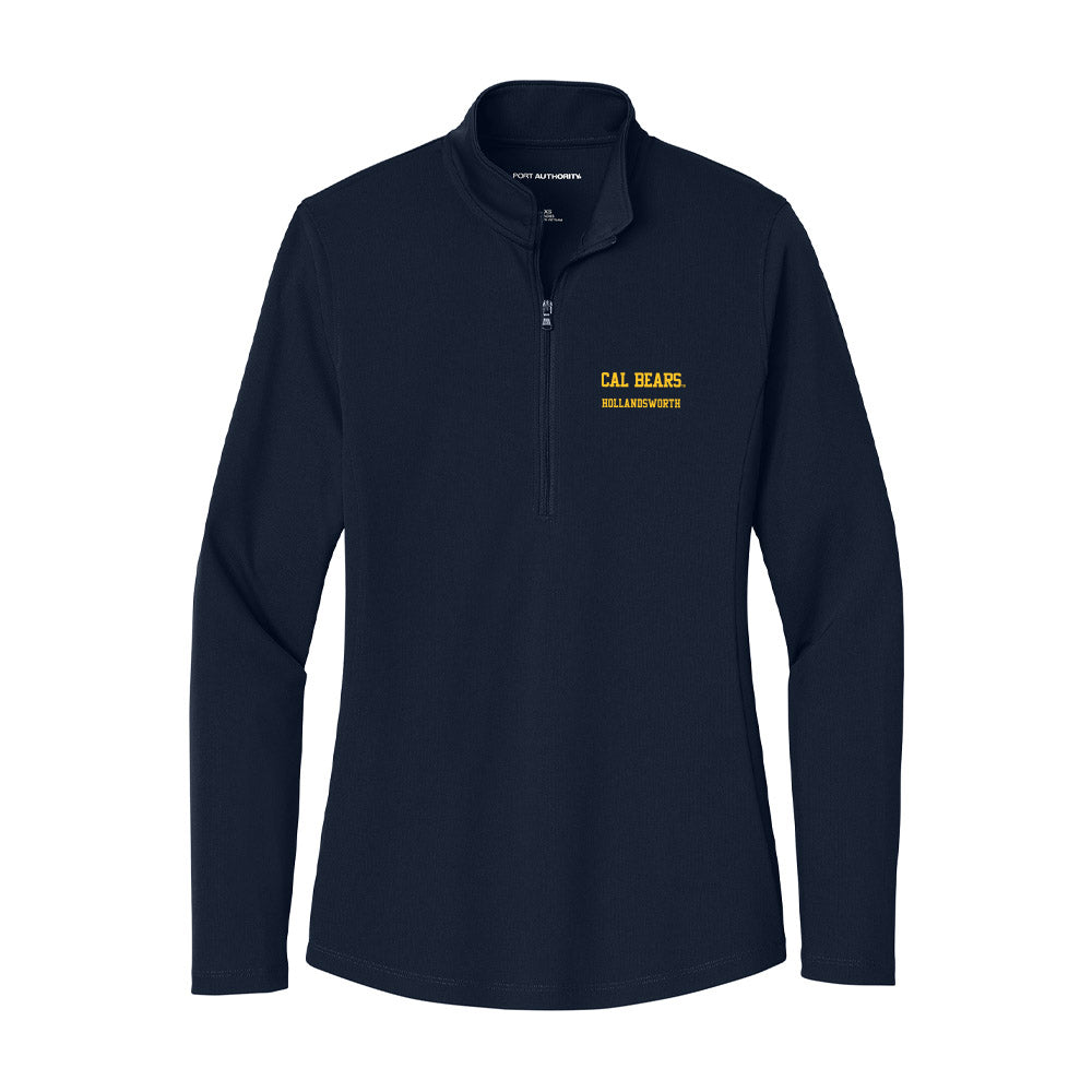 UC Berkeley - NCAA Baseball : Evin Hollandsworth - Women's Lightweight Quarter Zip Jacket-0