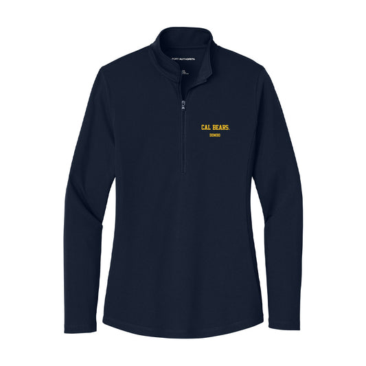 UC Berkeley - NCAA Men's Rugby : Steele Dombo - Women's Lightweight Quarter Zip Jacket-0