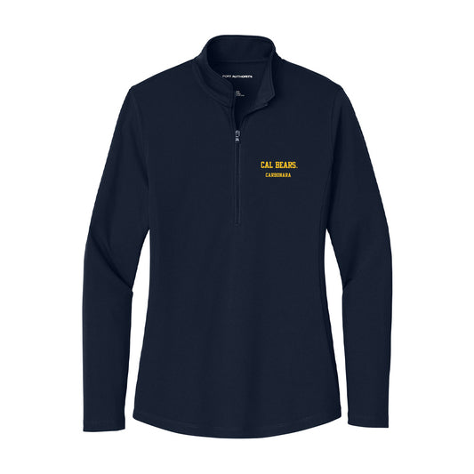 UC Berkeley - NCAA Women's Volleyball : Arissa Carbonara - Women's Lightweight Quarter Zip Jacket-0