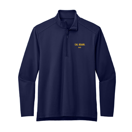 UC Berkeley - NCAA Softball : Jade Diaz - Premium Quarter Zip Jacket-0