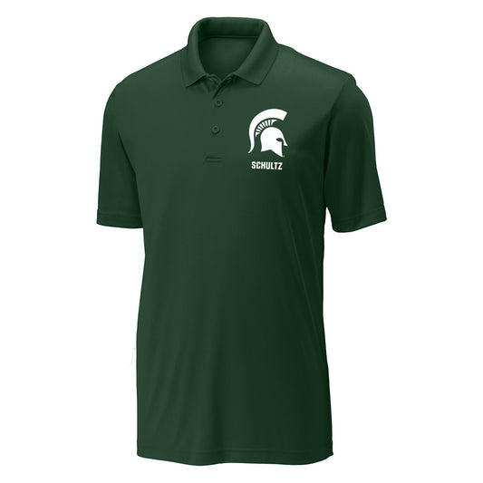 Michigan State - NCAA Cheerleading : Gigi Schultz - Activewear Polo Shirt-0