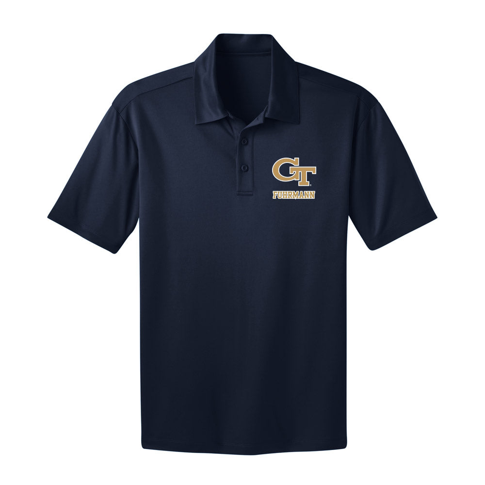 Georgia Tech - NCAA Football : Isaiah Fuhrmann - Activewear Polo Shirt-0