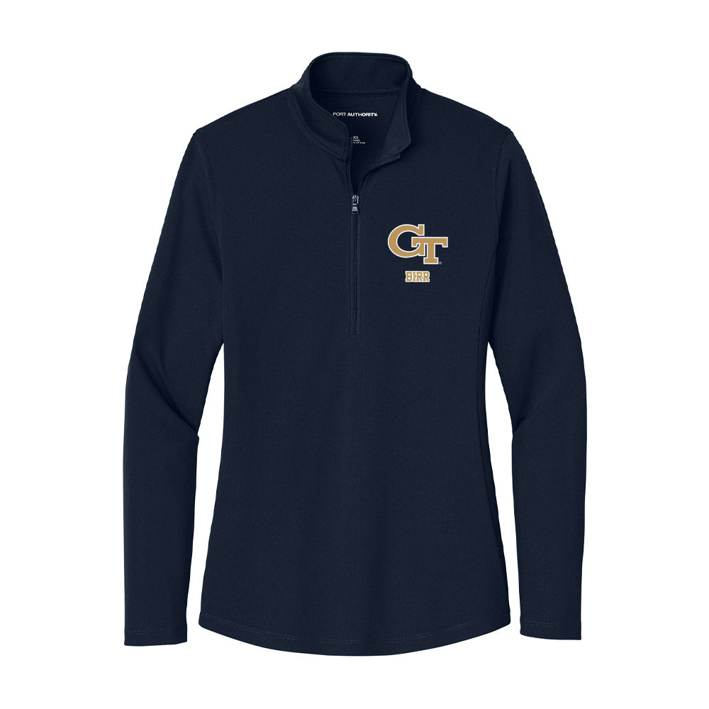Georgia Tech - NCAA Football : Aidan Birr - Women's Lightweight Quarter Zip Jacket-0