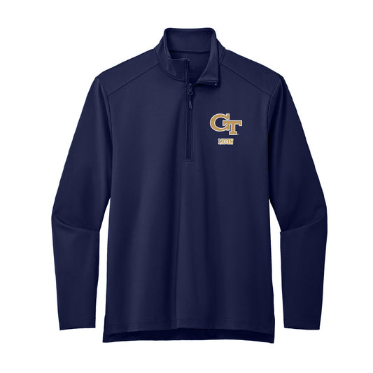 Georgia Tech - NCAA Women's Basketball : Erica Moon - Premium Quarter Zip Jacket-0
