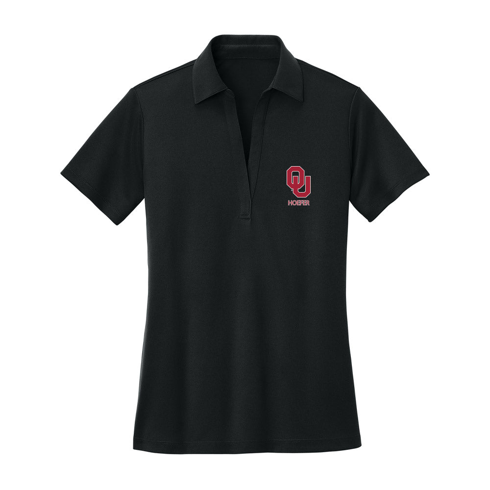 Oklahoma - NCAA Women's Soccer : Natalie Hoefer - Women's Activewear Polo Shirt-0