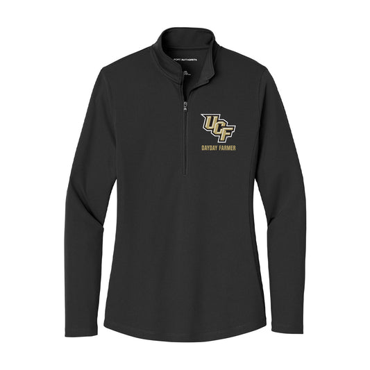 Central Florida - NCAA Football : Ric'Darious "DayDay" Farmer - Women's Lightweight Quarter Zip Jacket-0
