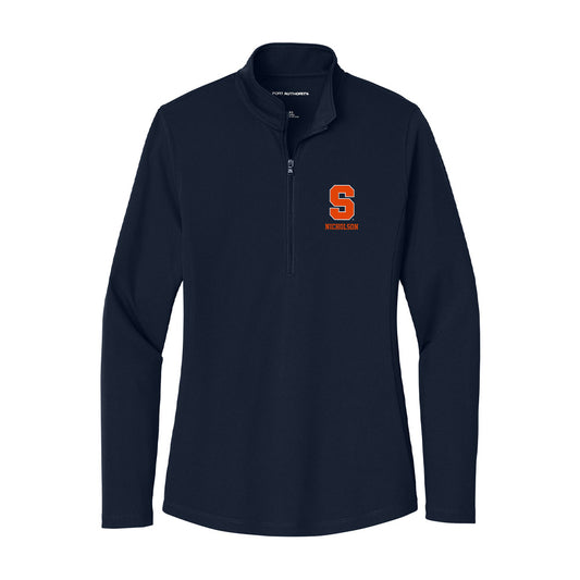 Syracuse - NCAA Women's Volleyball : Abigail Nicholson - Women's Lightweight Quarter Zip Jacket-0