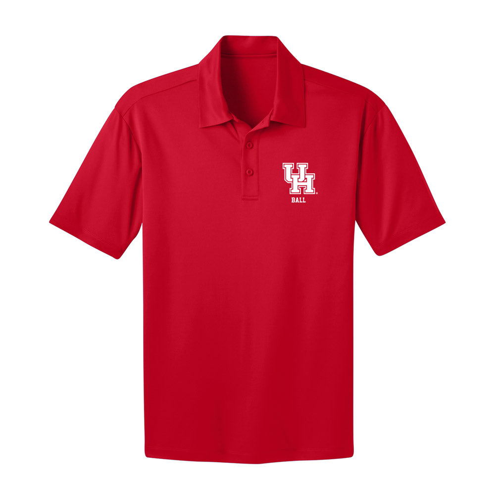 Houston - NCAA Softball : Zamari Ball - Activewear Polo Shirt-0