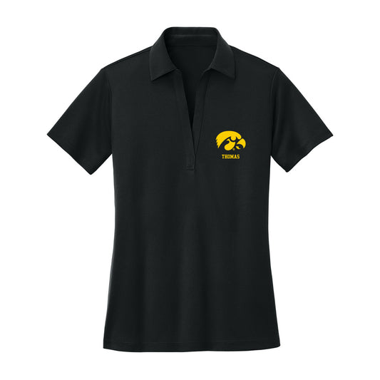Iowa - NCAA Football : Kasen Thomas - Women's Activewear Polo Shirt-0