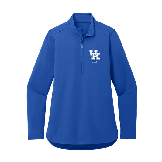 Kentucky - NCAA Football : Prince Jean - Women's Premium Quarter Zip Jacket-0
