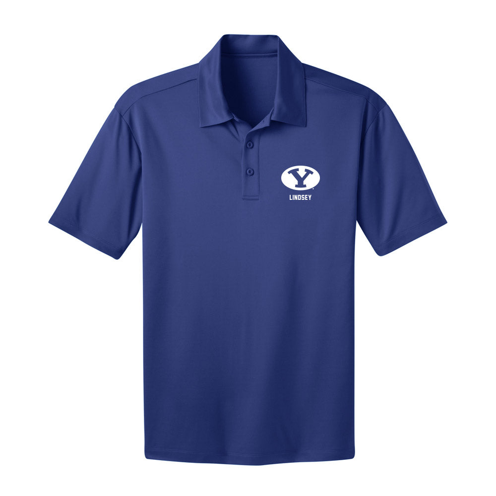 BYU - NCAA Football : Braxton Lindsey - Activewear Polo Shirt-0
