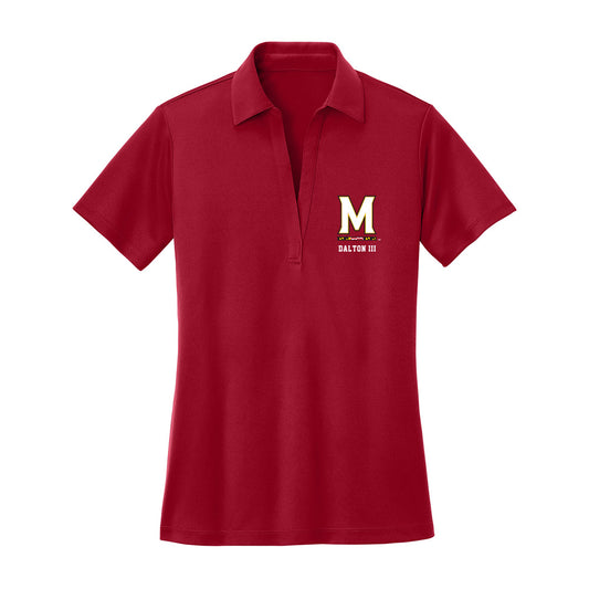 Maryland - NCAA Football : Harry Dalton III - Women's Activewear Polo Shirt-0