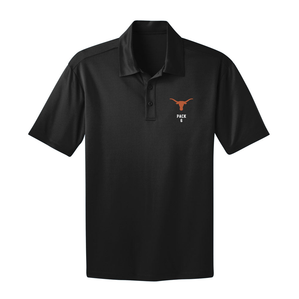 Texas - NCAA Baseball : Anthony Pack - Activewear Polo Shirt-0