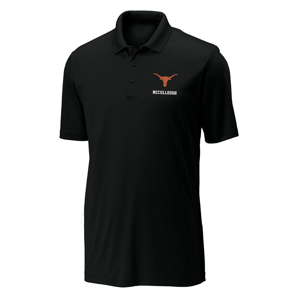 Texas - NCAA Men's Cross Country : Kai McCullough - Activewear Polo Shirt-0