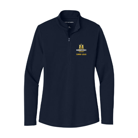 Murray State - NCAA Women's Basketball : Sharnecce Currie-Jelks - Women's Lightweight Quarter Zip Jacket-0