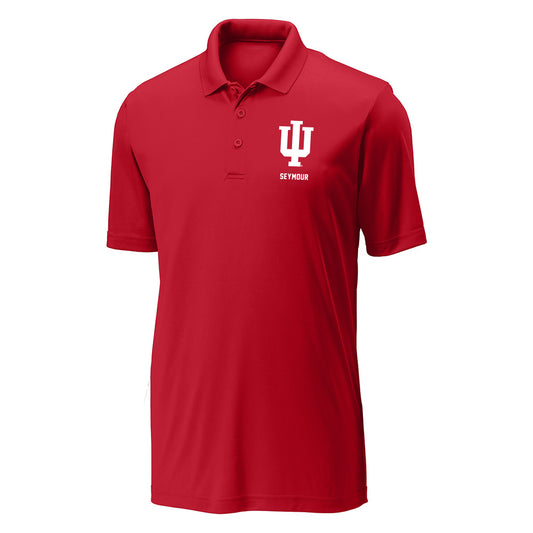 Indiana - NCAA Cheerleading : Chloe Seymour - Activewear Polo Shirt-0