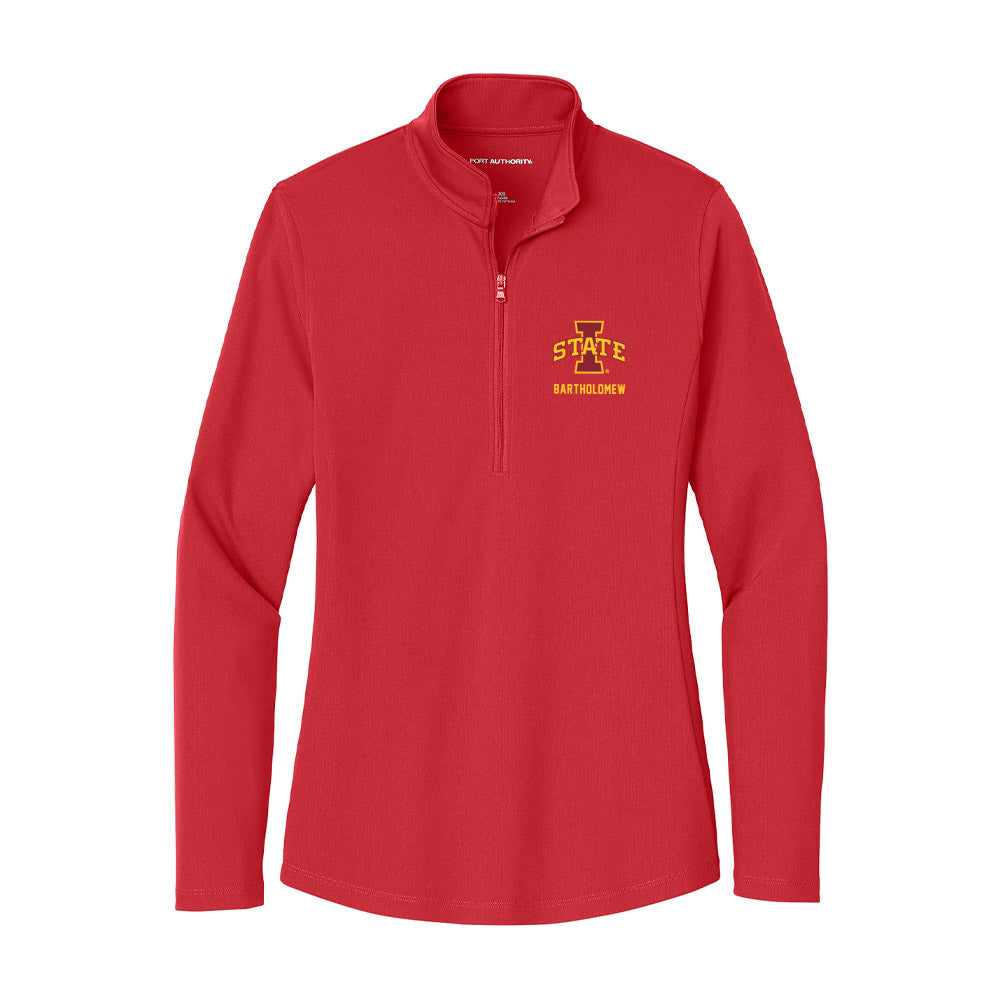Iowa State - NCAA Softball : Reagan Bartholomew - Women's Lightweight Quarter Zip Jacket-0