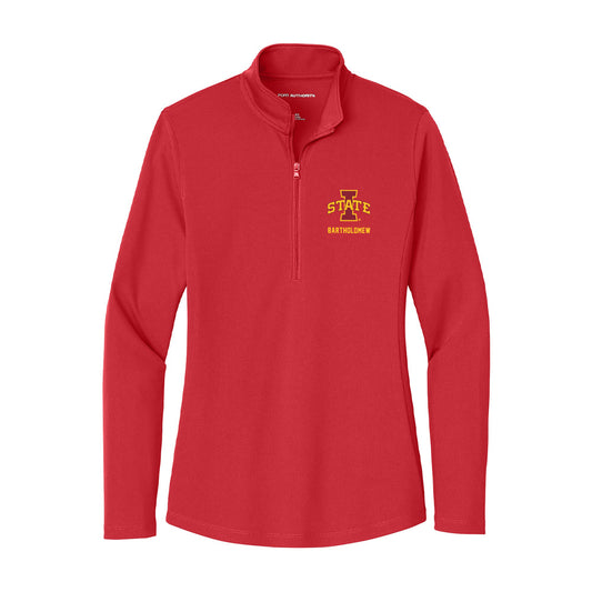 Iowa State - NCAA Softball : Reagan Bartholomew - Women's Lightweight Quarter Zip Jacket-0