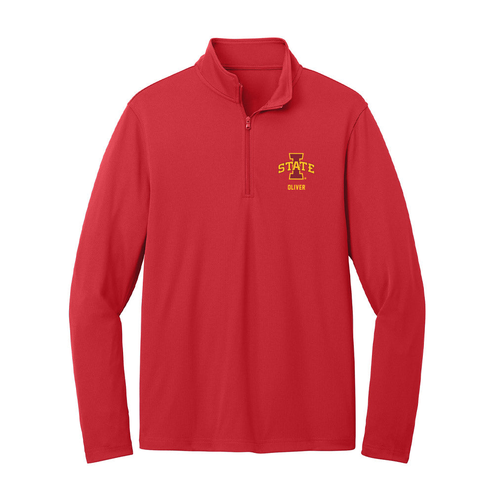 Iowa State - NCAA Softball : Hayleigh Oliver - Lightweight Quarter Zip Jacket-0