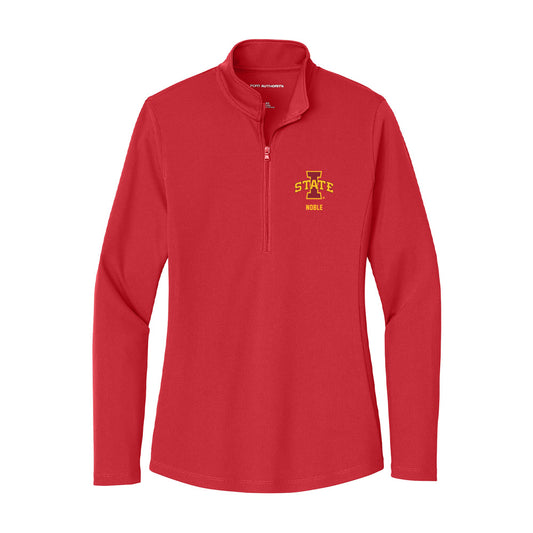 Iowa State - NCAA Women's Track & Field : Alexis Noble - Women's Lightweight Quarter Zip Jacket-0