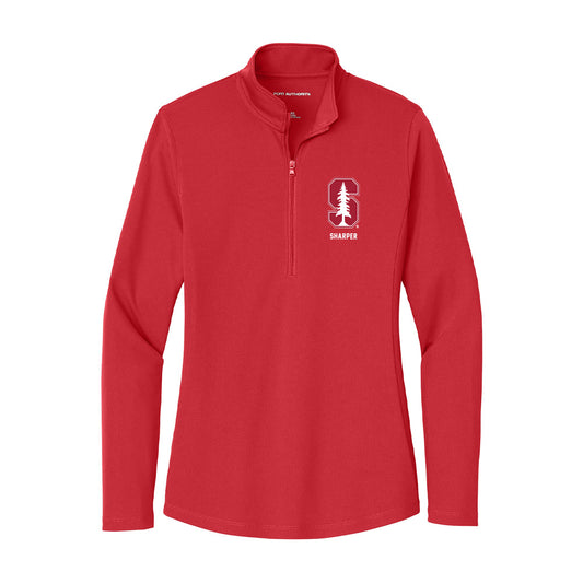Stanford - NCAA Football : Daylen Sharper - Women's Lightweight Quarter Zip Jacket-0