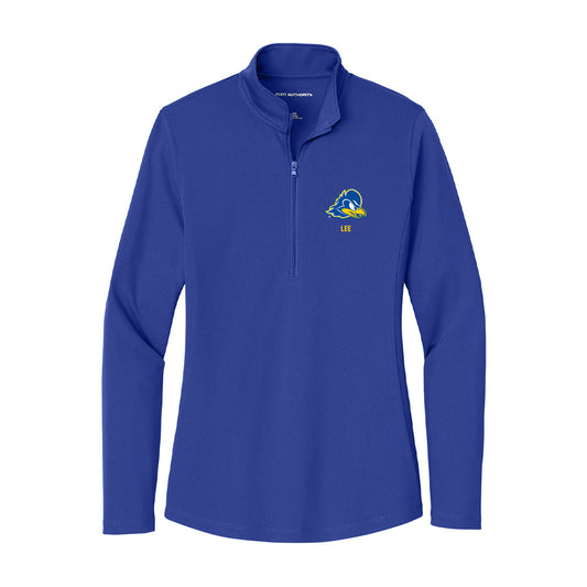 Delaware - NCAA Football : Azir lee - Women's Lightweight Quarter Zip Jacket-0