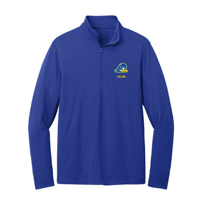 Delaware - NCAA Women's Soccer : Cali Collins - Lightweight Quarter Zip Jacket-0