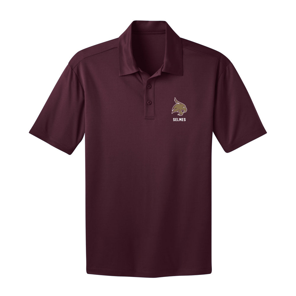 Texas State - NCAA Football : Joshua Selmes - Activewear Polo Shirt-0