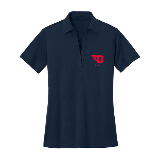 Dayton - NCAA Women's Soccer : Campbell Wood - Women's Activewear Polo Shirt-0