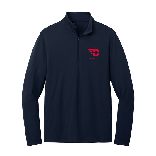 Dayton - NCAA Football : Trevor Henkle - Lightweight Quarter Zip Jacket-0